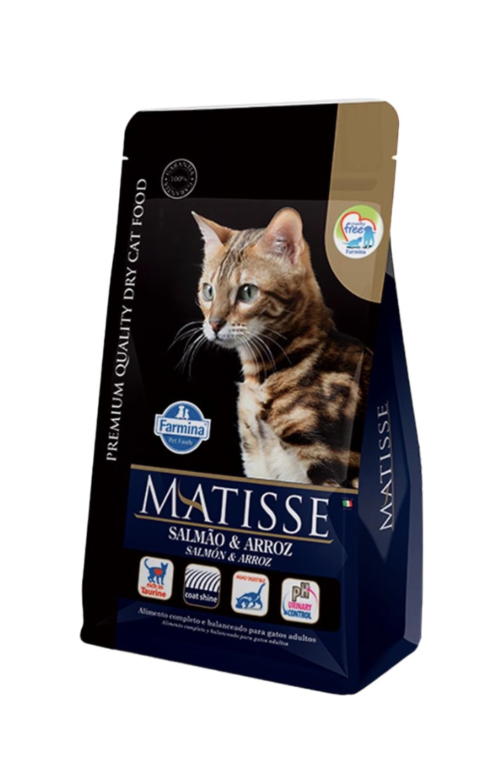 Matisse salmon y arroz gatos adultos 2kg
