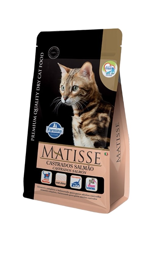 NO DISPONIBLE Matisse salmon gatos castrados 7,5kg